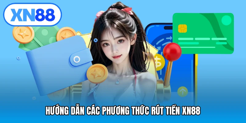Hướng dẫn các phương thức rút tiền XN88